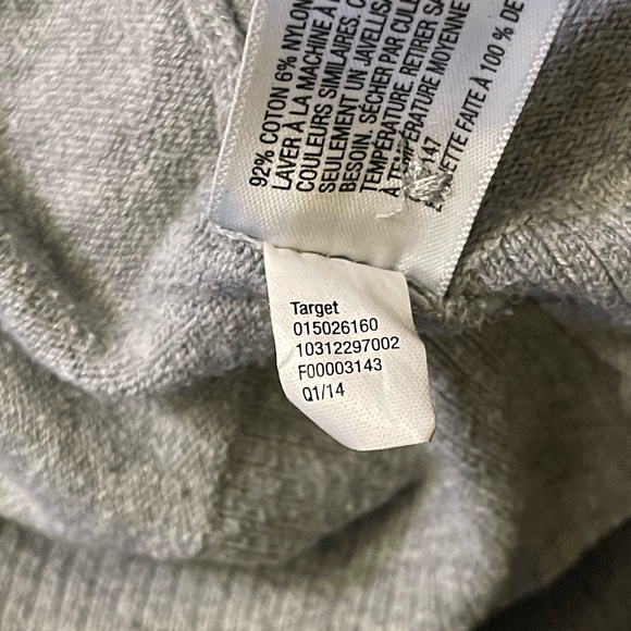 Merona Vintage Womens Size Medium Light Gray Button Up Cardigan Knit Sweater - Picture 4 of 11